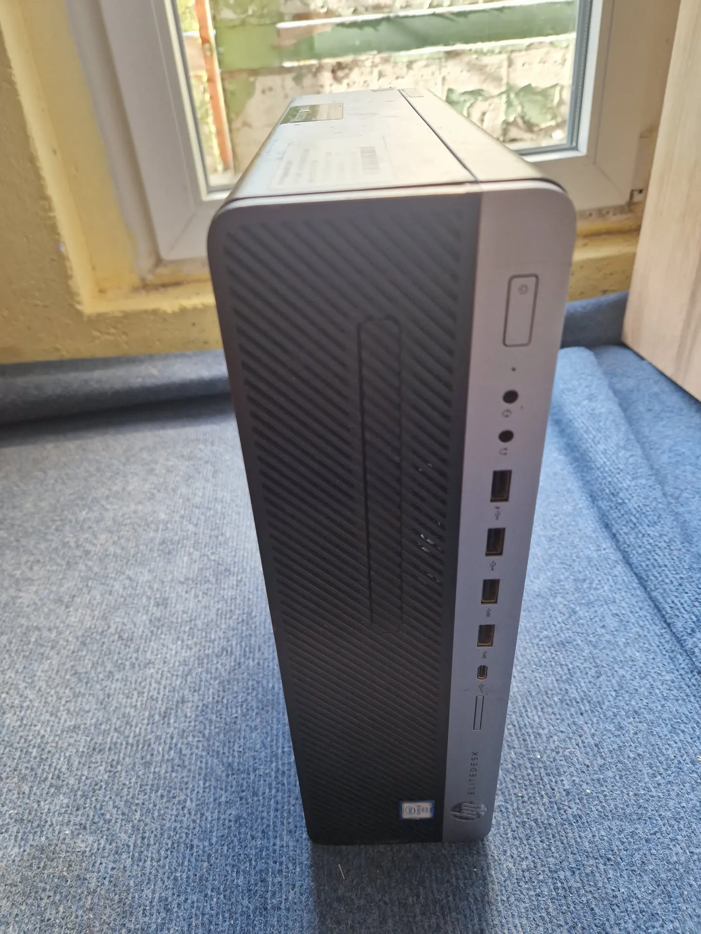 My first PC set up as a homelab